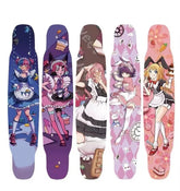 FENGYUAN スケートボードサプライヤー 卸売 最高品質のロングボード スケートボード カスタムロングボード スケートボード 女の子向け