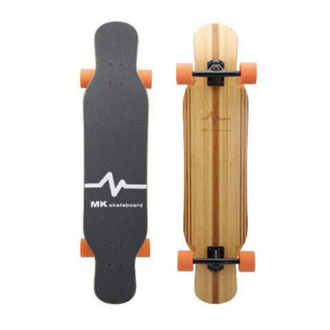 FENGYUAN Top Quality OEM Custom Maple Bamboo Fiberglass Hybrid Bamboo Longboard Skateboard  Longboard for Sale
