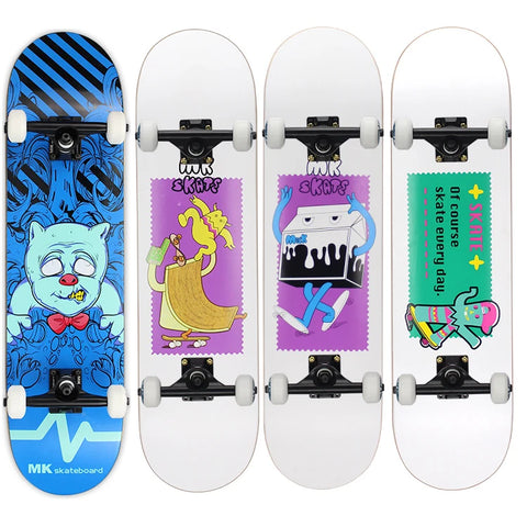 スケートボード工場 高速生産 低MOQ 木製スケートボード オンデマンド印刷 ボード スケート