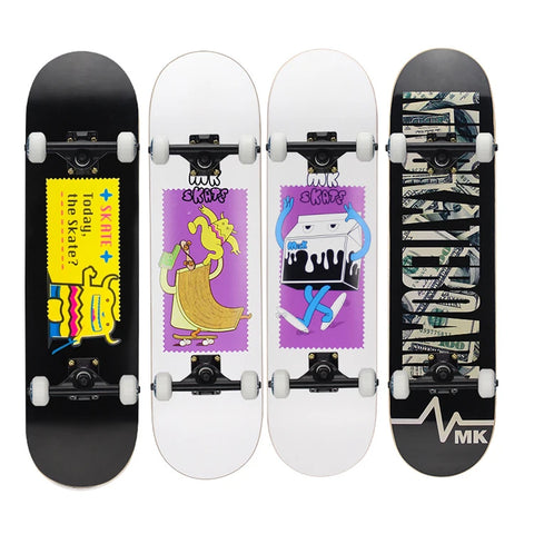 スケートボード工場 高速生産 低MOQ 木製スケートボード オンデマンド印刷 ボード スケート