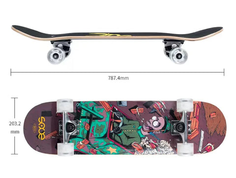 FENGYUAN ボードスケート 高品質カスタムスケートボード グラフィックスケートボード コンプリートセット 大人用スケートボード