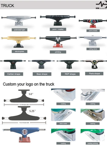 スケートボードトラック