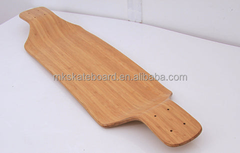 MK Bamboo Maple Longboard Skateboard Deck Sample 1