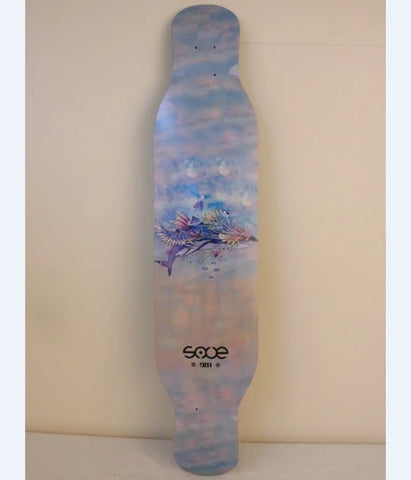 MK Bamboo Maple Longboard Skateboard Deck Sample 1