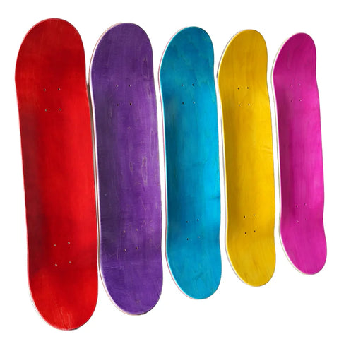 カスタムカナディアンメープルスケートボードデッキ