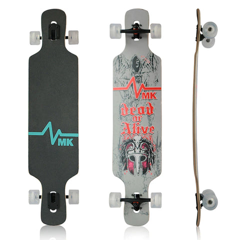 卸売竹メープルロングボードカスタム高品質ロングボードスケートボードロングボード大人用