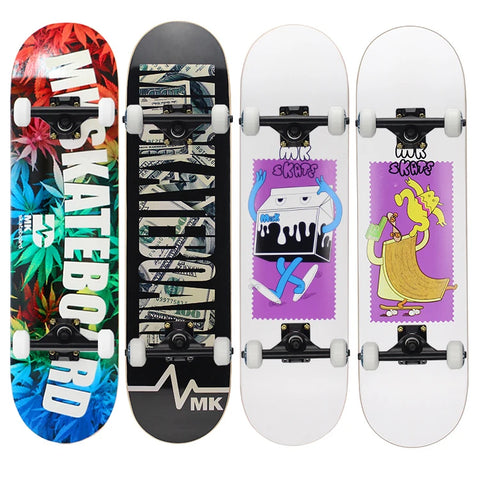 スケートボード工場 高速生産 低MOQ 木製スケートボード オンデマンド印刷 ボード スケート