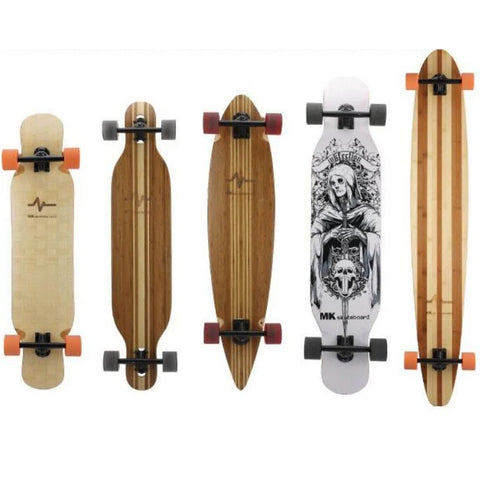FENGYUAN Top Quality OEM Custom Maple Bamboo Fiberglass Hybrid Bamboo Longboard Skateboard  Longboard for Sale