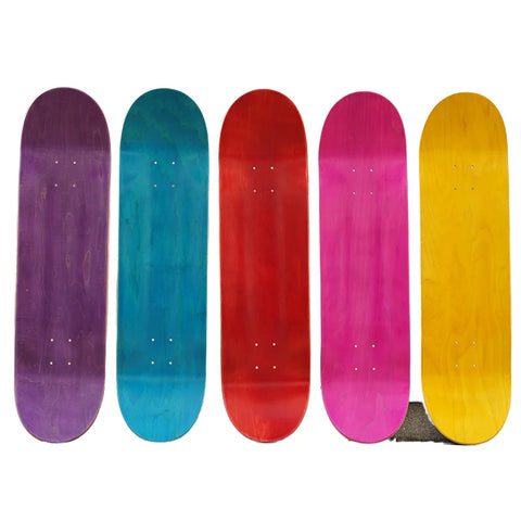 カスタムカナディアンメープルスケートボードデッキ