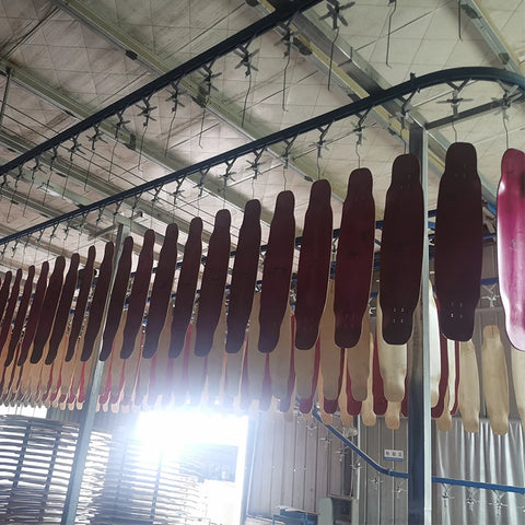 竹製スケートボードデッキ、MK竹製スケートボード、竹製ロングボード