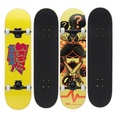 高品質、低MOQ、カスタムグラフィック、大人用カナディアンメープルスケートボード